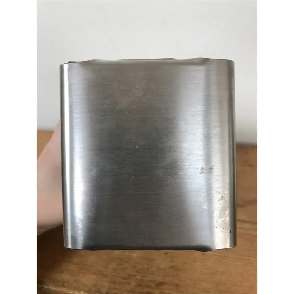 San Jamar H900 Retro Style Shiny Chrome Metal Restaurant Napkin Holder Dispenser